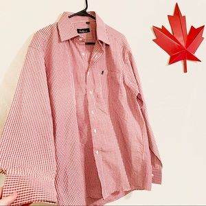 POLO BUTTON-UP (neck: 18)